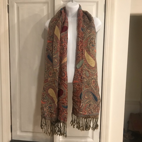 Multicolored Large Pashmina - Picture 2 of 5